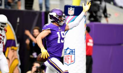 Vikings’ Adam Thielen Joins Elite Group, on Pace for NFL Record