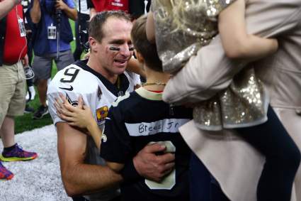 WATCH: Drew Brees Issues Strong Message to Kids After Breaking Record