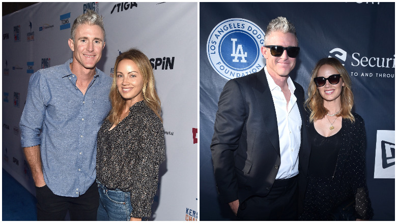 LOS ANGELES, CA, USA - AUGUST 23: Chase Utley, Jennifer Cooper at the 6th  Annual PingPong4Purpose held at Dodger Stadium on August 23, 2018 in Los  Angeles, California, United States. (Photo by