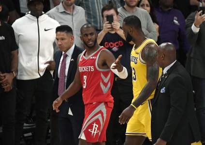 Rockets Starting Lineup vs. Clippers With Chris Paul Suspended