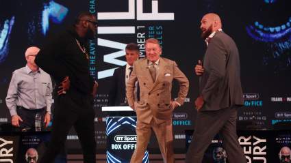 WATCH: Tyson Fury To Deontay Wilder ‘I’m Gonna Make You F*** Yourself’