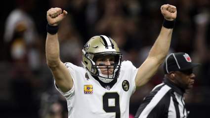 WATCH: Drew Brees’ Record-Setting Pass