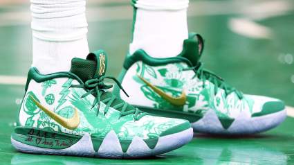 Kyrie Irving Gifts Shoes to Young ‘Uncle Drew’ Fan