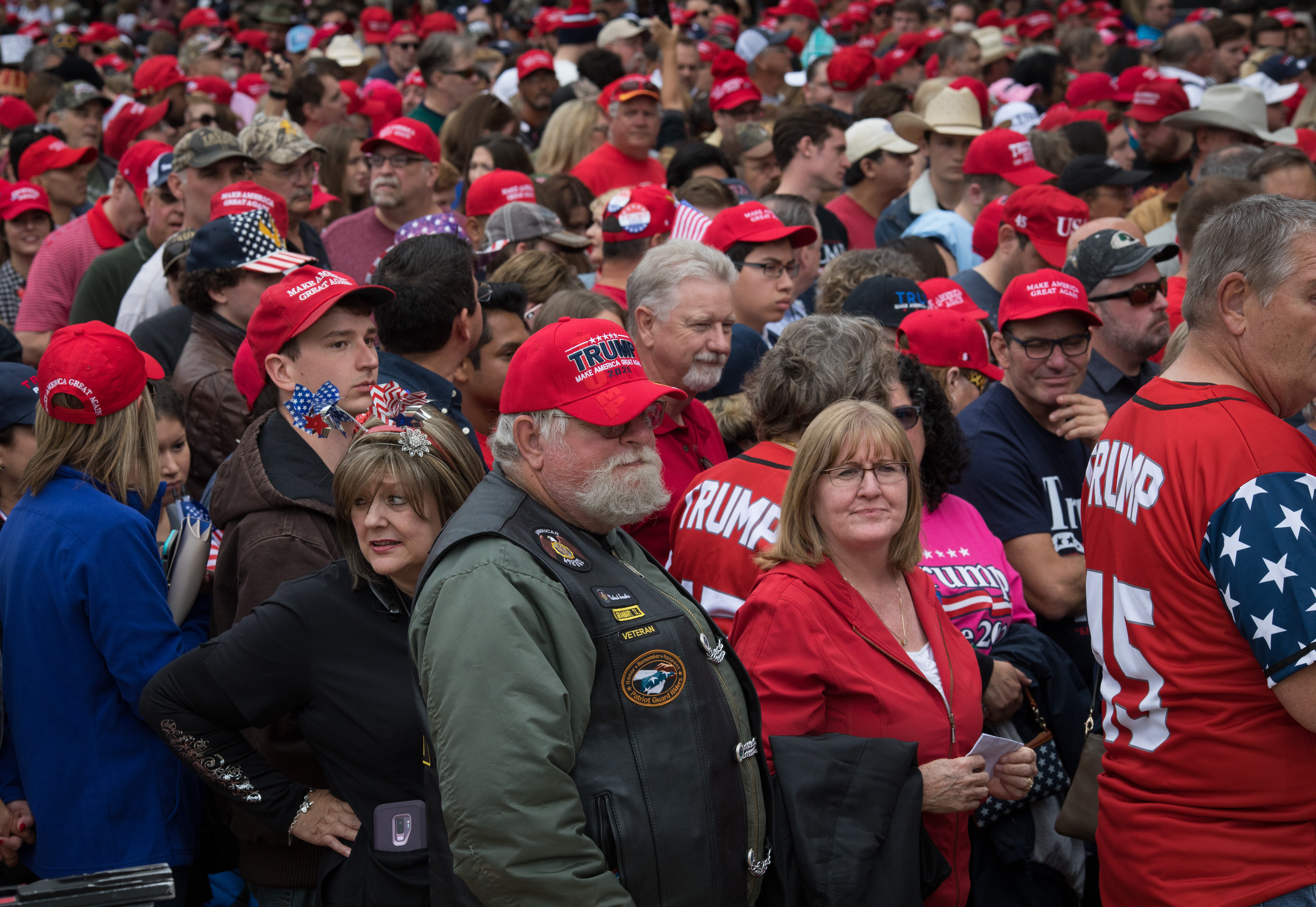 Trump Cruz Houston Rally Crowd Photos: How Many Attended? | Heavy.com