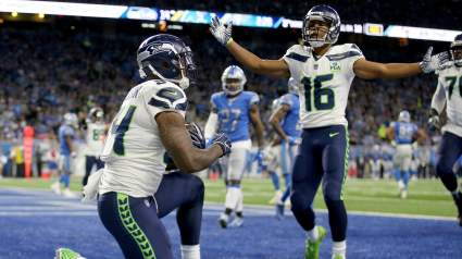Seahawks Touchdown Celebration Sees Doug Baldwin Charge Mound at Tyler Lockett