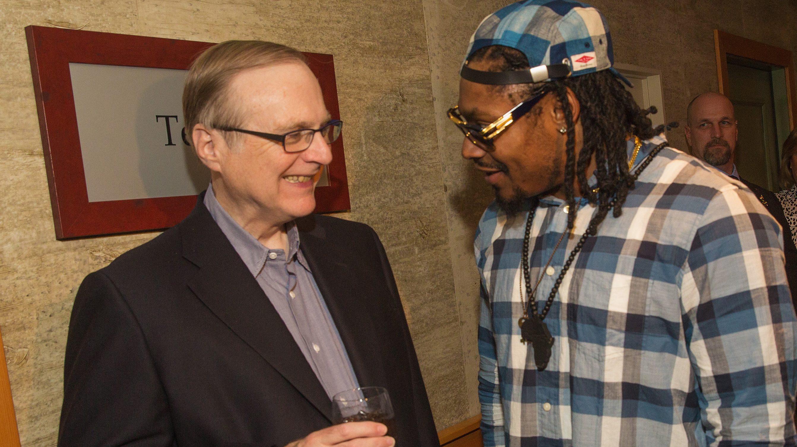 Marshawn Lynch Reacts To Seahawks Owner Paul Allen Death Heavy