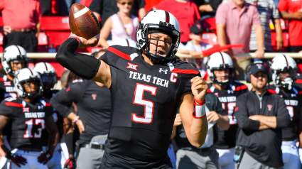 Patrick Mahomes Was an Epic College Football Quarterback at Texas Tech