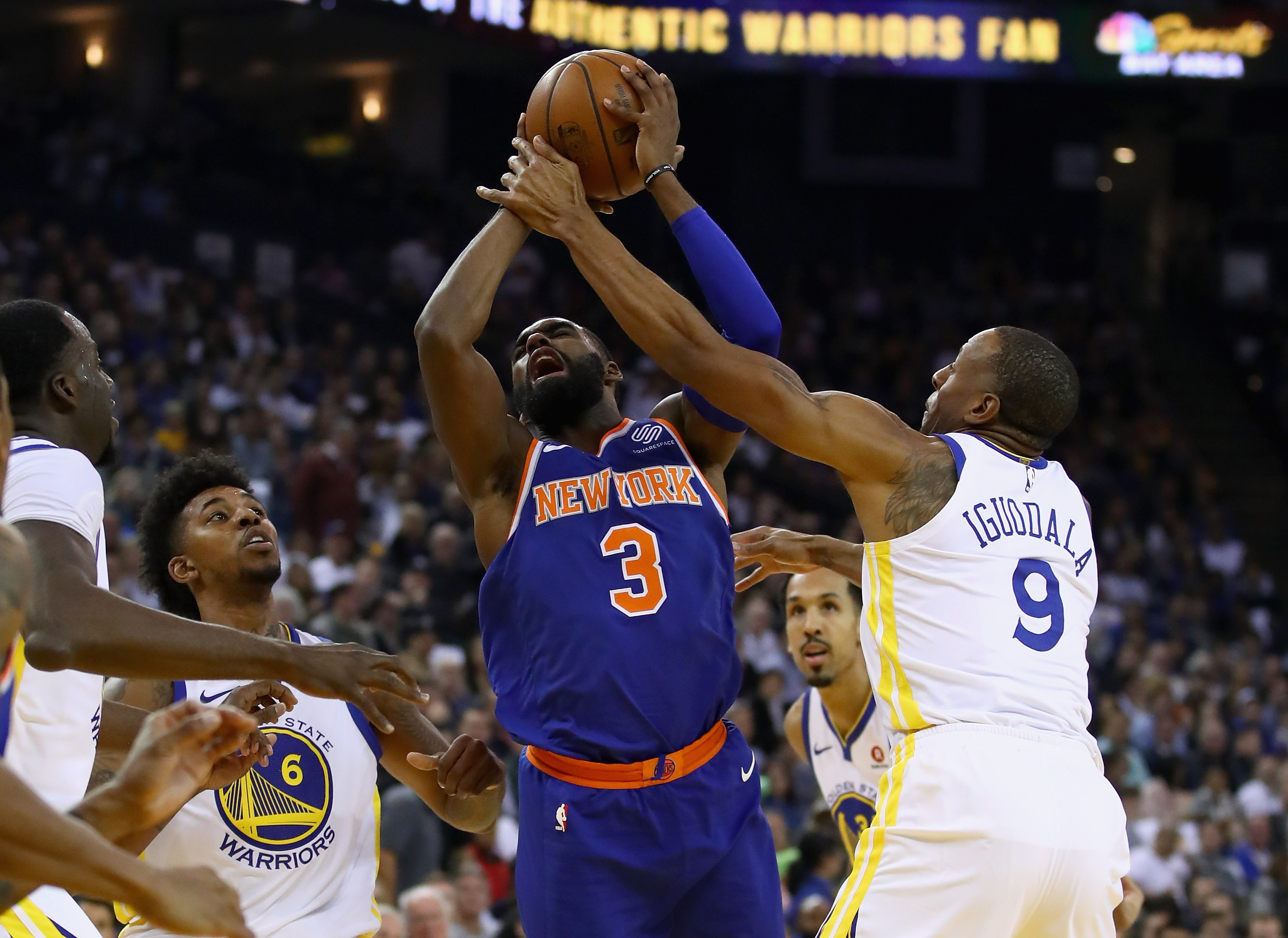 New York Knicks Roster & Starting Lineup Against Warriors