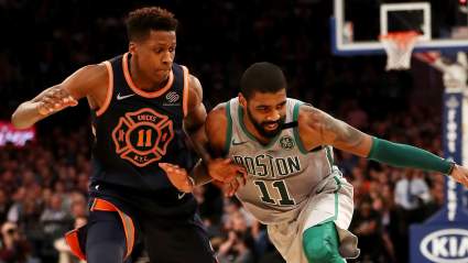 Kyrie Irving Shoots Down Rumors & Says He Will Re-Sign With Celtics