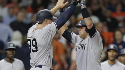 Aaron Judge HR, Gary Sanchez HR Chase David Price Early in Game 2