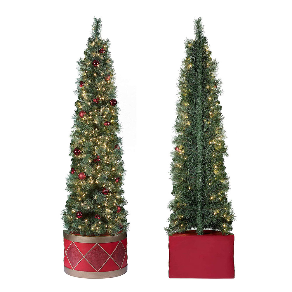 11 Best Half Christmas Trees for Walls (2021)  Heavy.com