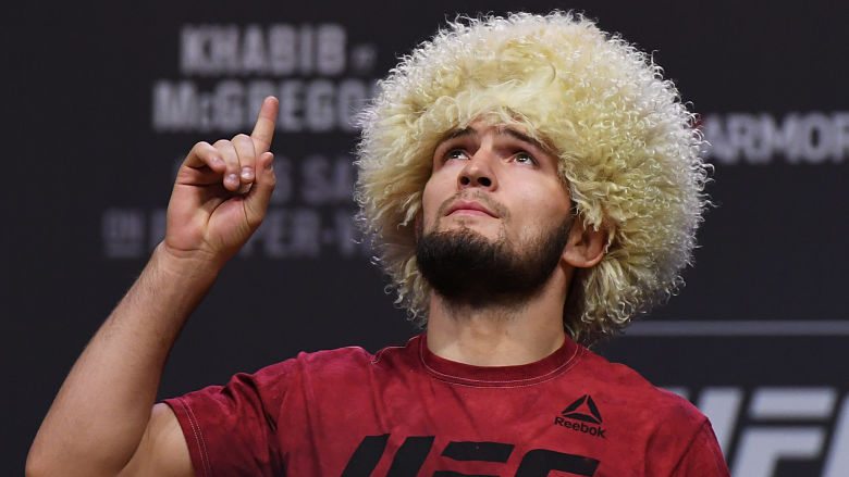 khabib head dress