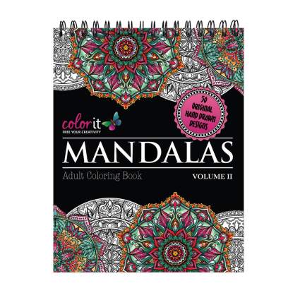 mandalas adult coloring book