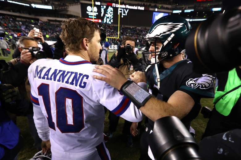 Eli Manning Carson Wentz