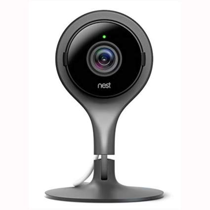 black app controlled security camera