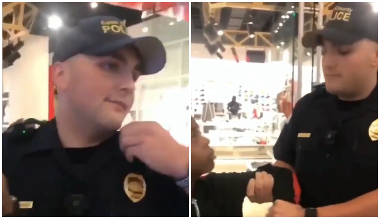 WATCH: Cobb County Cop ‘Tosses Around’ Black Boy in a Mall | Heavy.com