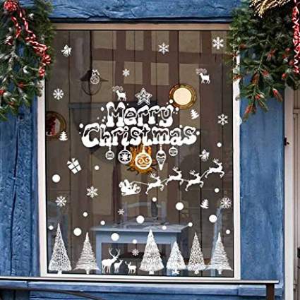 SUPERSTAR Spiky Stars Holiday Window Display - Best Window Displays