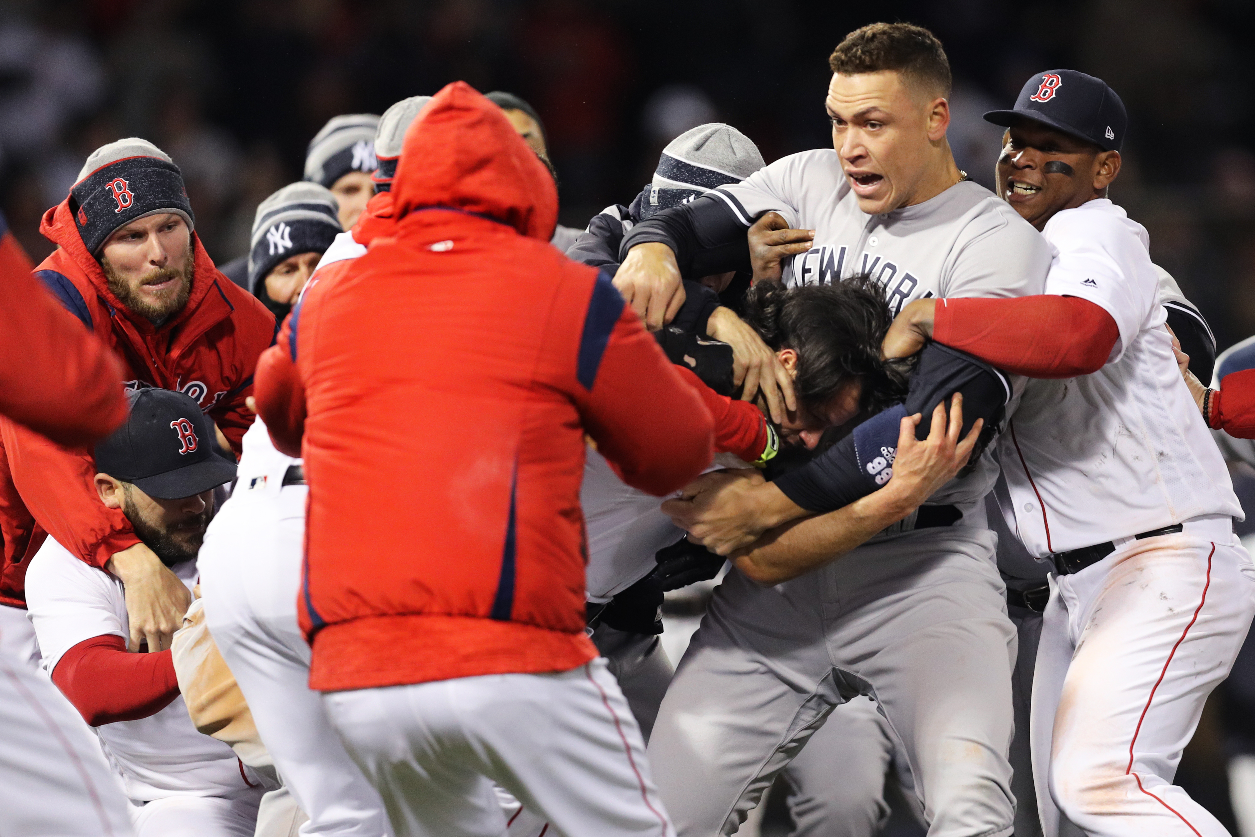 Yankees Brawl With Red Sox Renews Baseball's Biggest Rivalry