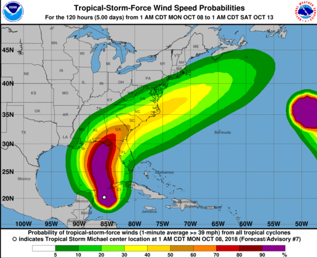 Will Hurricane Michael Hit Tampa