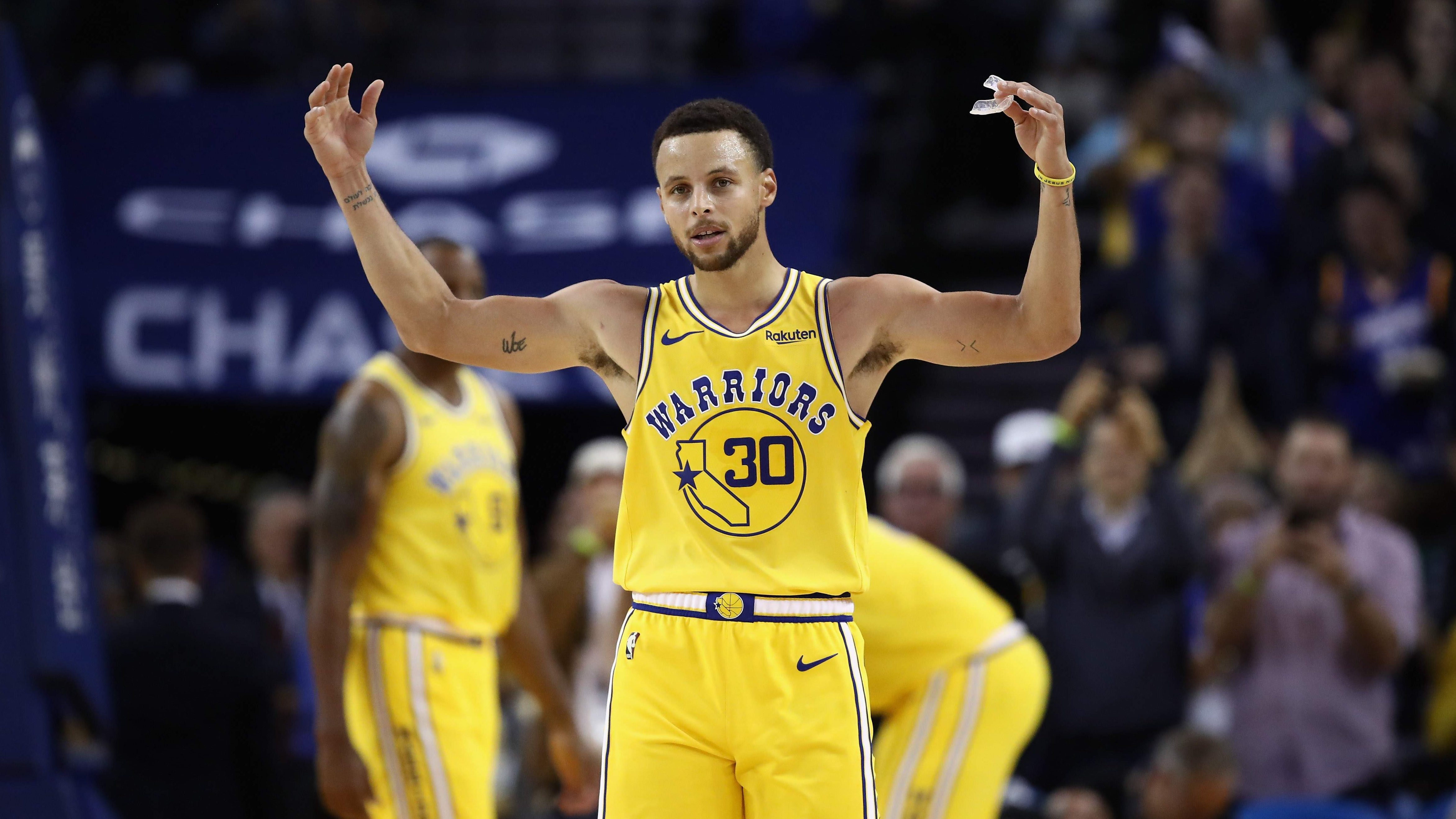 Steph Curry Injury: Warriors Guard Out Vs. Brooklyn Nets