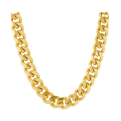men's gold cuban link chain