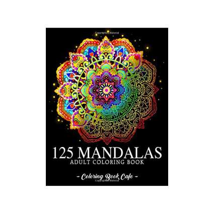Adult mandala coloring book