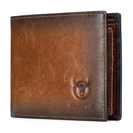 Brown BullCaptain leather wallet