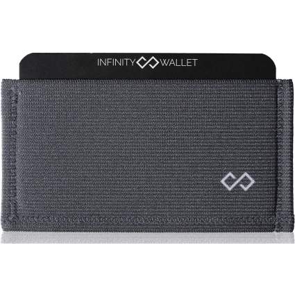 dark grey Infinity wallet
