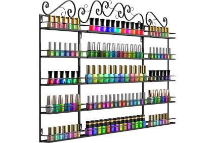 nail polish wall rack