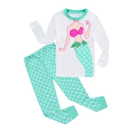 Little girl's mermaid pajama set