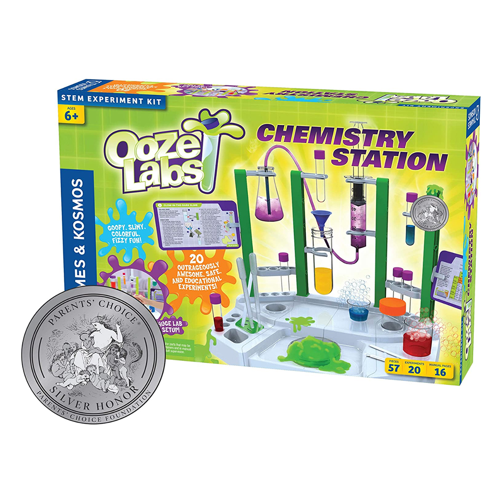 Pink Chemistry Girls Science Kit 18 Experiment stem home education school set 