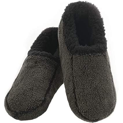 snoozies fleece slippers