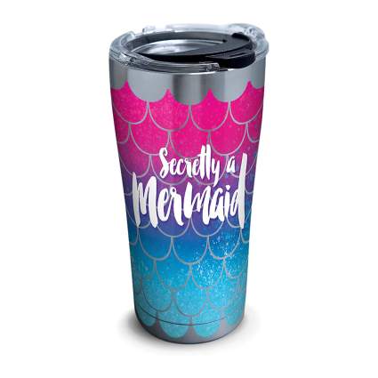 Mermaid stainless steel tumbler