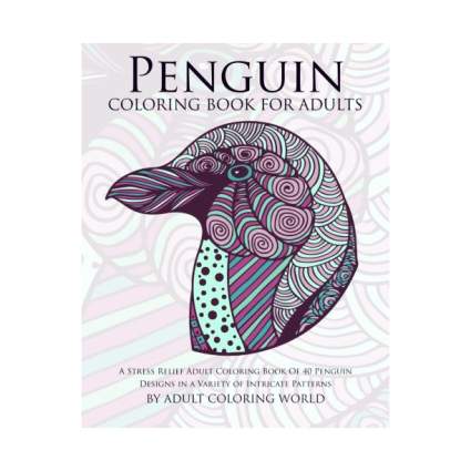 Penguin coloring book