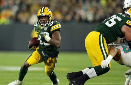 Aaron Jones Fantasy: Aaron Rodgers’ Comments Boost Value of Packers RB