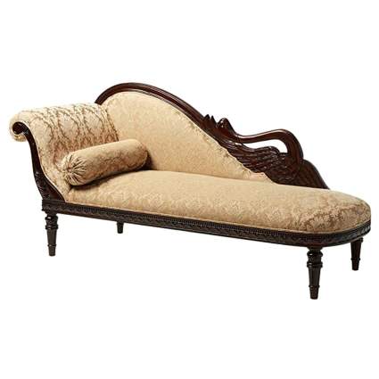brocade fainting sofa