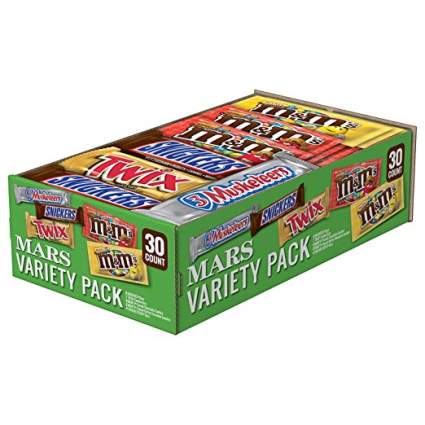 Christmas Candy Variety Mix, 30-Count Box