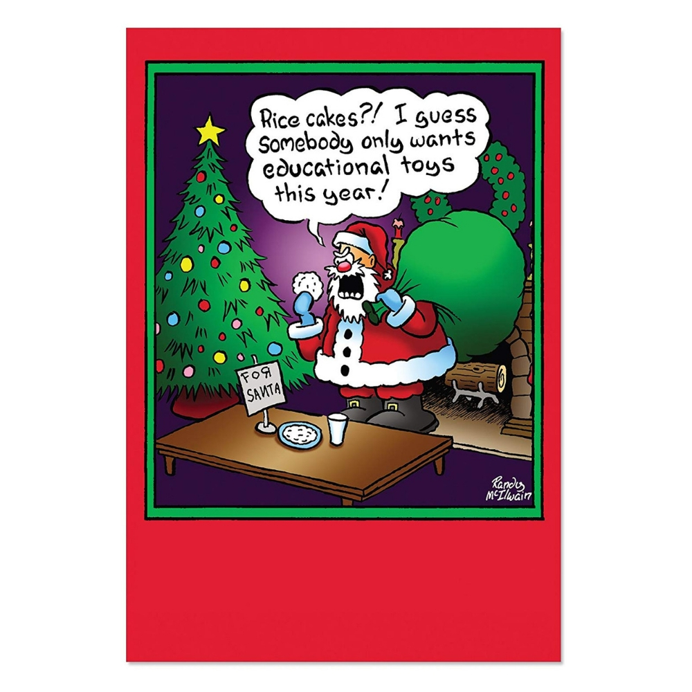 Morning After Xmas A1251 10 Boxed Merry Christmas Cards with Envelopes 