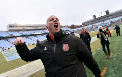 WATCH: Massive Brawl Between NC State and UNC Brings Suspensions