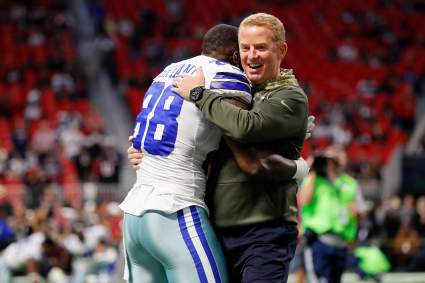 Cowboys’ Jason Garrett Reacts to Dez Bryant Signing With Saints