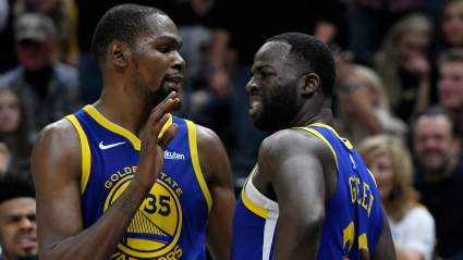 Draymond Green Brought Up Kevin Durant’s Upcoming Free Agency While On-Court