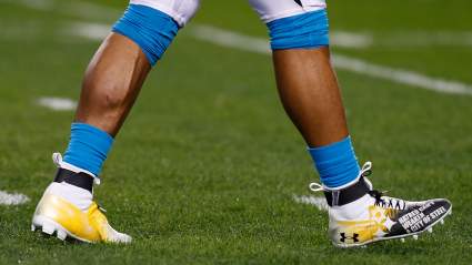 Cam Newton Honors the Tree of Life Synagogue Shooting Victims With Custom Under Armour Cleats