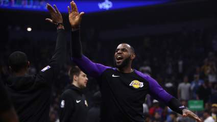 The NBA Congratulates LeBron James on Scoring Milestone