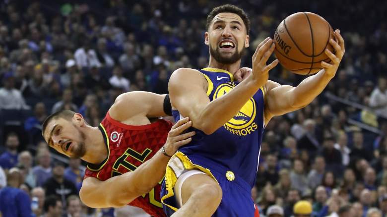 Klay Thompson– Golden State Warriors vs Atlanta Hawks (Nov. 13, 2018) [Klay Thomspon speaks on Kevin Durant, Draymond Green Fight]