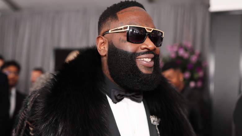 Rick Ross at the 60th Annual Grammy's Ceremony in New York, NY (Jan. 28, 2018) [Rick Ross introduces son billion to the world via Twitter]