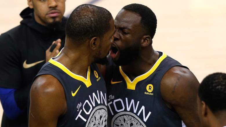 draymond green kevin durant fight