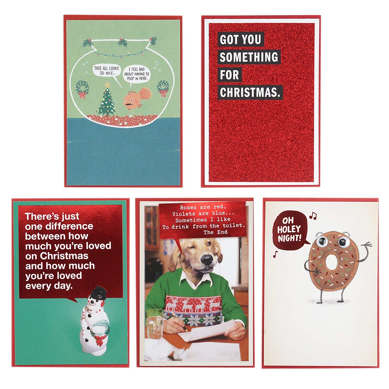 Snowman Boob Job Details about   12 Funny Merry Christmas Cards Bulk 1 Design, 12 Cards 