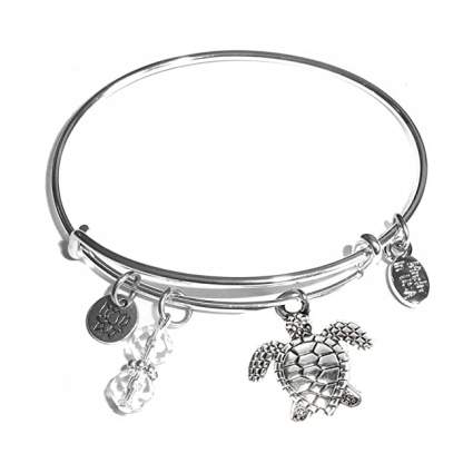 turtle charm bracelet