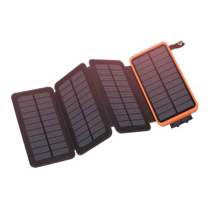 hiluckey solar charger power bank