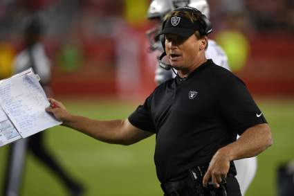 Jon Gruden Cryptic on Raiders’ Effort in Loss to 49ers